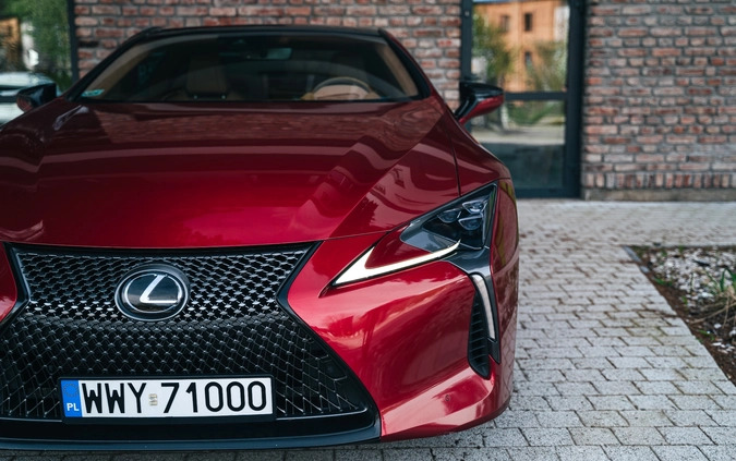 Lexus LC cena 369000 przebieg: 56200, rok produkcji 2019 z Katowice małe 211